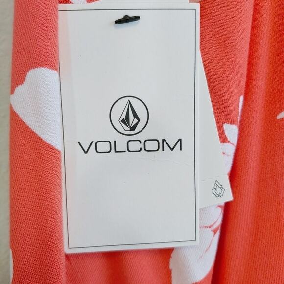 Volcom Pine For Me Summer Beachy Casual Mini  Tank Dress Sz 10 - Picture 8 of 12